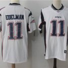 New Patriots 11# Julian Edelman white Stitched Jersey
