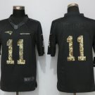 New Patriots 11# Julian Edelman brown Stitched Jersey