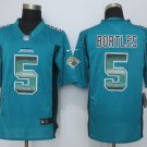 Jacksonville Jaguars 5# Blake Bortles blue Stitched Jersey
