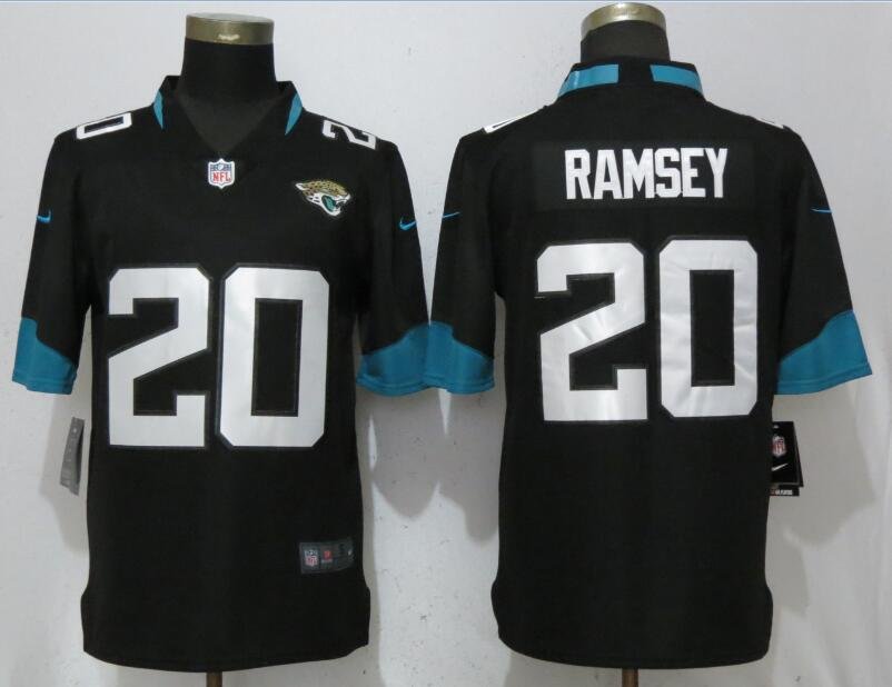 Jacksonville Jaguars 20# Jalen Ramsey black Stitched Jersey