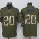 Jacksonville Jaguars 20# Jalen Ramsey green Stitched Jersey