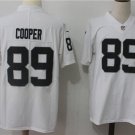 Men's Oakland Raiders 89# Amari Cooper Limited white Stitched Jersey
