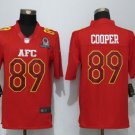 Men's Oakland Raiders 89# Amari Cooper red Stitched Jersey