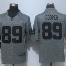 Men's Oakland Raiders 89# Amari Cooper gray Stitched Jersey