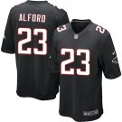 Mens Atlanta Falcons #23 Robert Alford game black Stitched Jersey