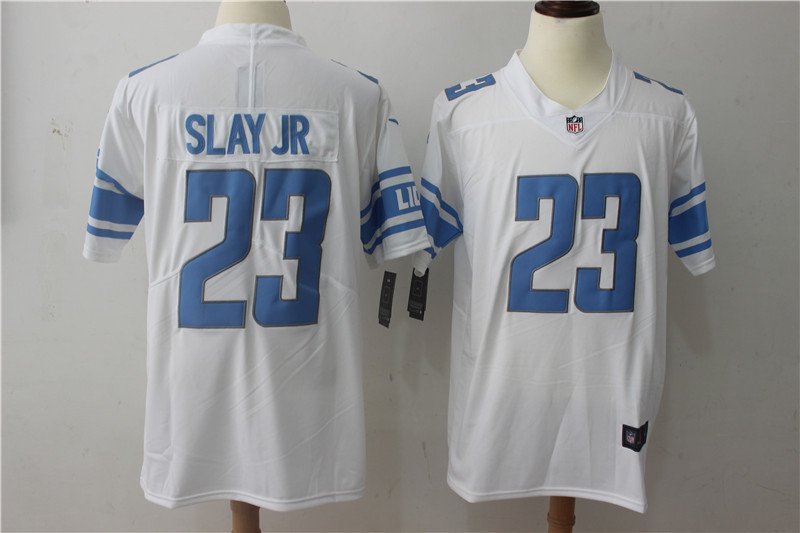 Men's Detroit Lions #23 Darius Slay Limited White Stitched Jersey