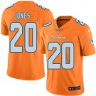 Dolphins #20 Reshad Jones rush orange Stitched Jersey