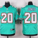 Dolphins #20 Reshad Jones mens elite green Stitched Jersey