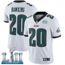 Mens Eagles #20 Brian Dawkins Whirw Super Bowl LII Stitched Jersey