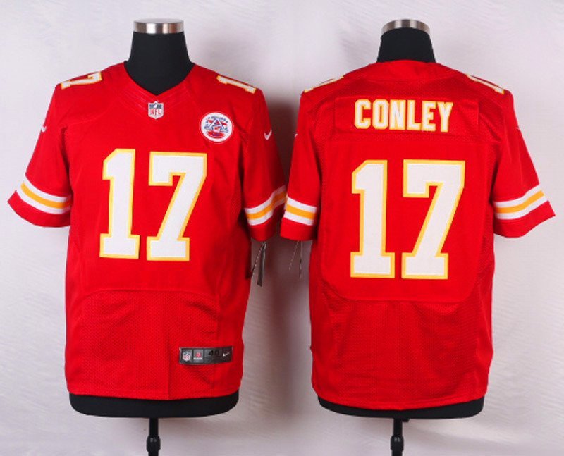 KC Chiefs #17 Chris Conley Elite Stitched Jersey