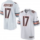 Men's Chicago Bears #17 Alshon Jeffery White Limited Stitched Jersey