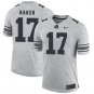 New Men's #17 Jerome Baker college Gray Stitched Jersey