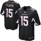 Men's Arizona Cardinals #15 Michael Floyd Black Alternate Game Stitched Jersey