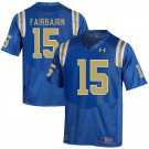 NCAA Men's ucla bruins #15 Ka'imi Fairbairn college blue Stitched Jersey