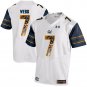 NCAA California Golden Bears #7 Davis Webb college White Stitched Jersey