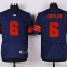 Mens bears #6 Jay Cutler elite dark blue Stitched Jersey