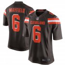 Men's Cleveland Browns #6 Baker Mayfield Brown Stitched Jersey