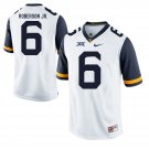 West Virginia Mountaineers #6 Reggie Roberson Jr. college White Stitched Jersey