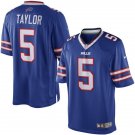 buffalo bills bills #5 sports short sleeve Stitched Jersey