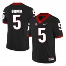 NCAA Ole Miss Rebels #5 Terry Godwin college Black Stitched Jersey