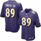 Youth Baltimore Ravens #89 Steve Smith Sr Purple Limited Stitched Jersey
