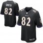 Youth Baltimore Ravens #82 Torrey Smith Black Game Stitched Jersey