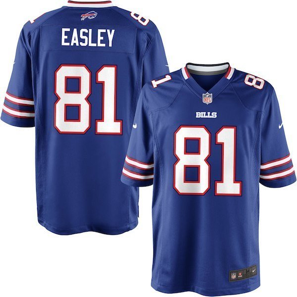 Youth Buffalo Bills #81 Marcus Easley Game Stitched Jersey