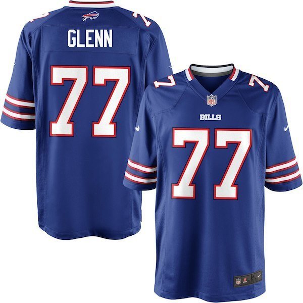Youth Buffalo Bills #77 Cordy Glenn Game Stitched Jersey