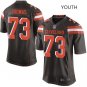 Youth Cleverland Browns #73 Joe Thomas Brown Stitched Jersey