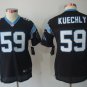 Youth Panthers #59 Luke Kuechly black Stitched Jersey