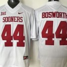 Youth Oklahoma Sooners 44 Brian Bosworth White College Stitched Jersey