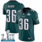 Youth Eagles #36 Jay Ajayi Blue Game Super Bowl LII Stitched Jersey