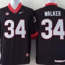 Youth Georgia Bulldogs 34 Herchel Walker Black College Stitched Jersey