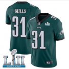 Youth Eagles #31 Jalen Mills Vapor Super Bowl LII Stitched Jersey