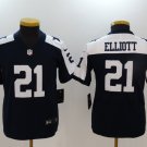 Youth Cowboys #21 Ezekiel Elliott navys Stitched Jersey