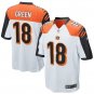 Youth Cincinnati Bengals #18 AJ Green White Game Stitched Jersey