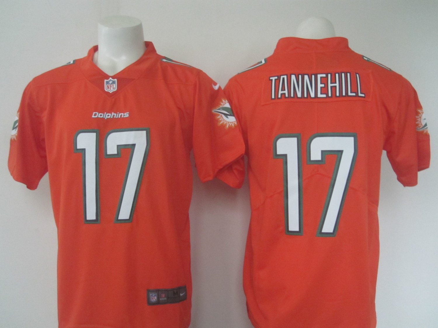 Youth Miami Dolphins #17 Ryan Tannehill rush Stitched Jersey