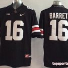 Youth Ohio State Buckeyes Black 16 J.T. Barrett College Stitched Jersey