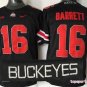 Youth Ohio State Buckeyes 16 J.T. Barrett College Black Stitched Jersey