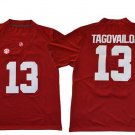Youth Alabama Crimson Tides 13 Tagovailoa 2018 Championship Red Stitched Jersey