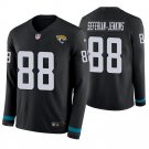 Jacksonville Jaguars #88 Austin Seferian-Jenkins Black Therma Long Sleeve Stitched Jersey