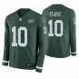 New York Jets #10 Jermaine Kearse Green Therma Long Sleeve Stitched Jersey