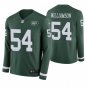 New York Jets #54 Avery Williamson Green Therma Long Sleeve Stitched Jersey