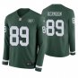 New York Jets #89 Chris Herndon Green Therma Long Sleeve Stitched Jersey