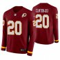 Washington Redskins #20 Ha Ha Clinton-Dix Burgundy Therma Long Sleeve Stitched Jersey