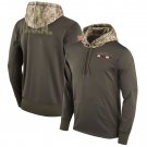 Arizona Cardinals Salute to Service Sideline Therma Pullover Hoodie – Olive