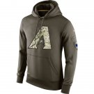 Arizona Diamondbacks Salute To Service Olive Hoodie