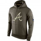 Atlanta Braves Salute To Service Olive Hoodie