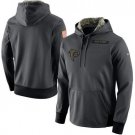 Atlanta Falcons Salute to Service Therma Performance Hoodie - Anthracite