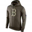 Boston Red Sox Salute To Service Olive Hoodie